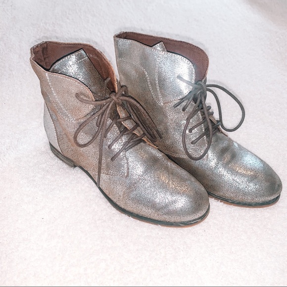 Metallic Booties - Picture 1 of 5